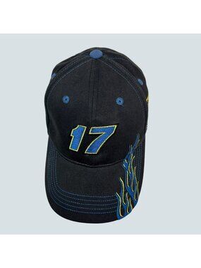 CFS Matt Kenseth Best Buy NASCAR Y2K Racing Flames Adjustable Cap